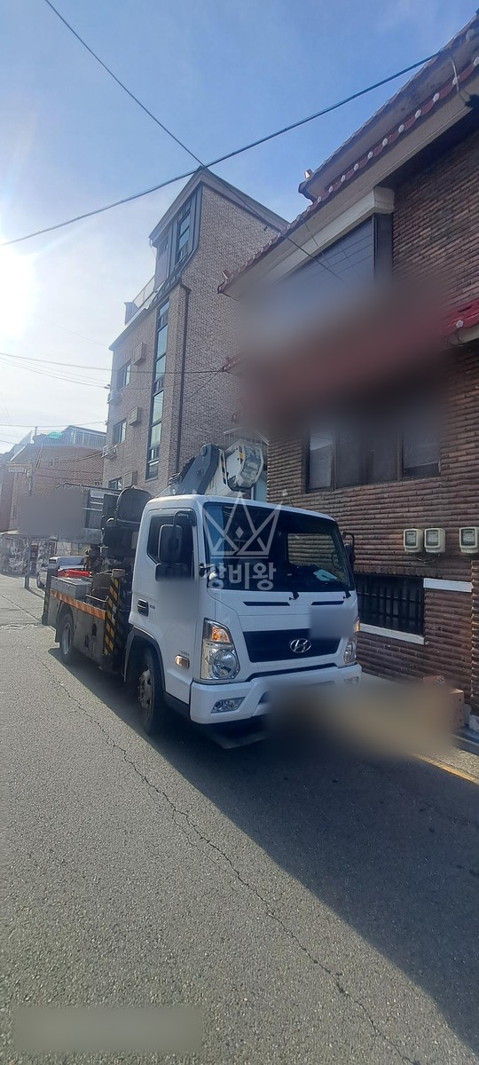 서울 강서구 화곡동 3.5톤 스카이차 작업 현장 도착사진