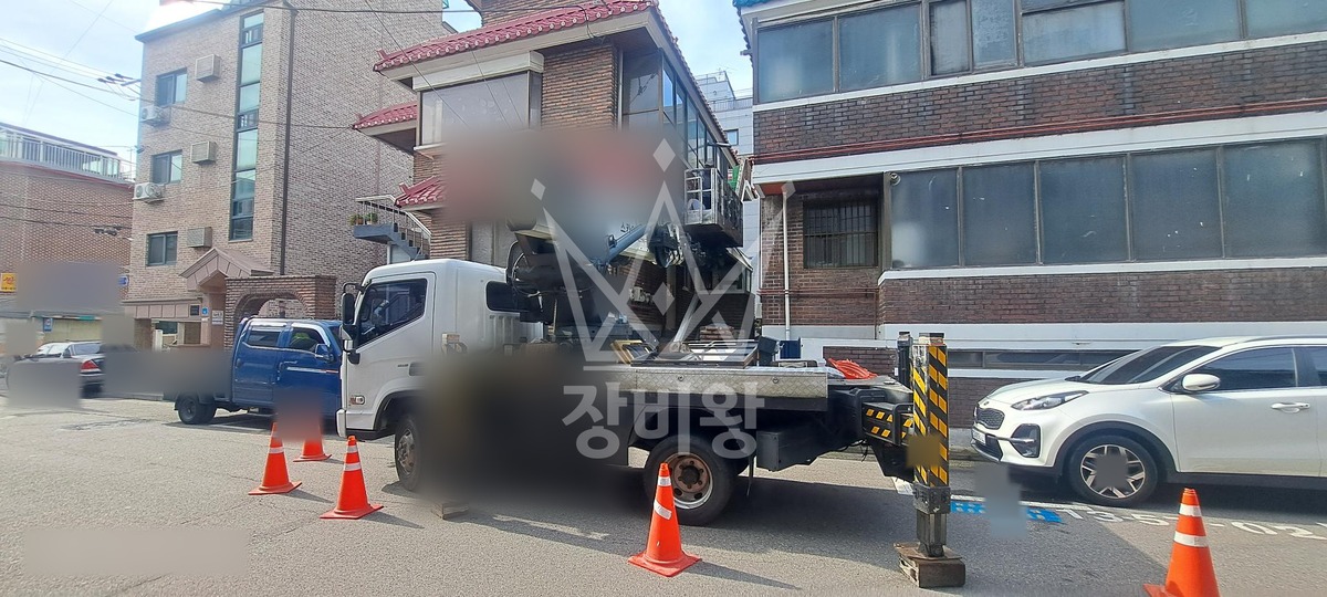 서울 강서구 화곡동 3.5톤 스카이차 앙카 작업사진 1