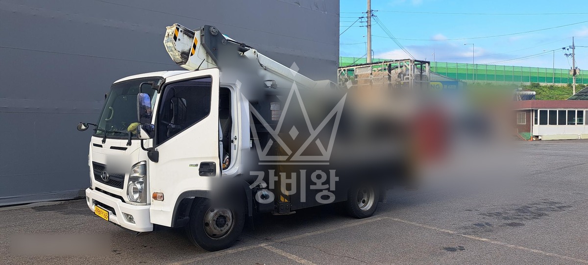 경기 남양주시 화도읍 3.5톤 스카이차 작업 현장 도착사진