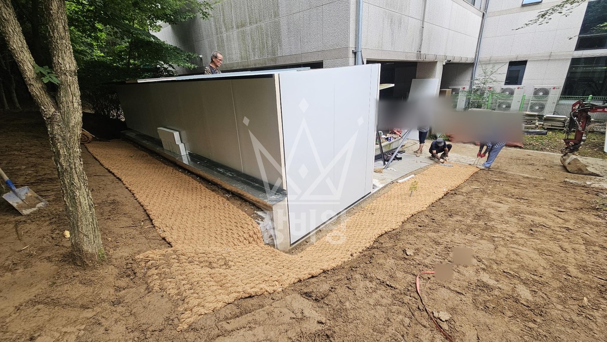 경기 의정부시 신곡동 포크레인(굴착기) 나라시작업 작업완료사진 1