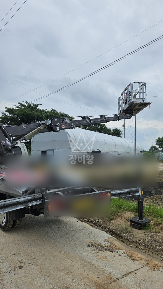 충북 청주시 청원구 오창읍 1톤 스카이차 cctv 설치 작업사진 3
