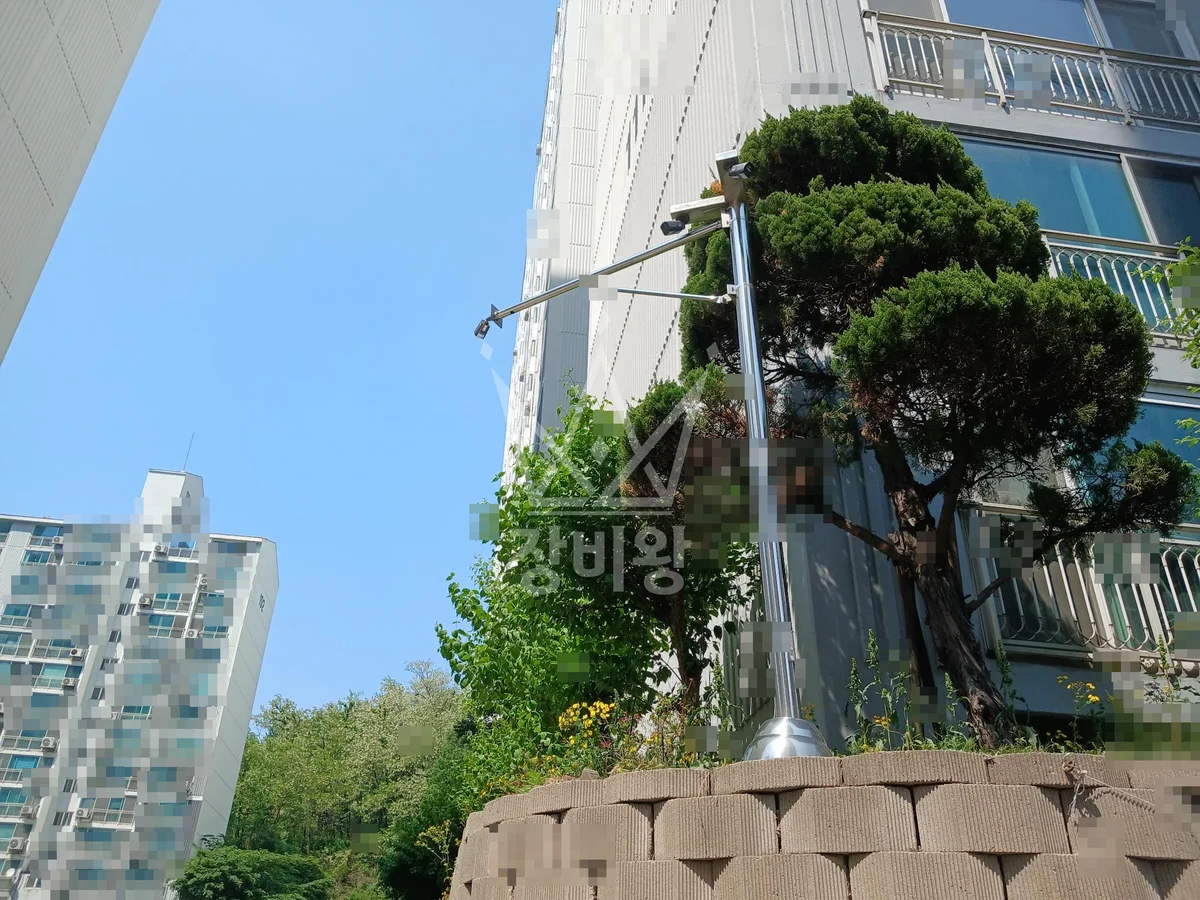 인천 남동구 만수동 1톤 스카이차 외곽 카메라 3대 장착 작업완료사진 1