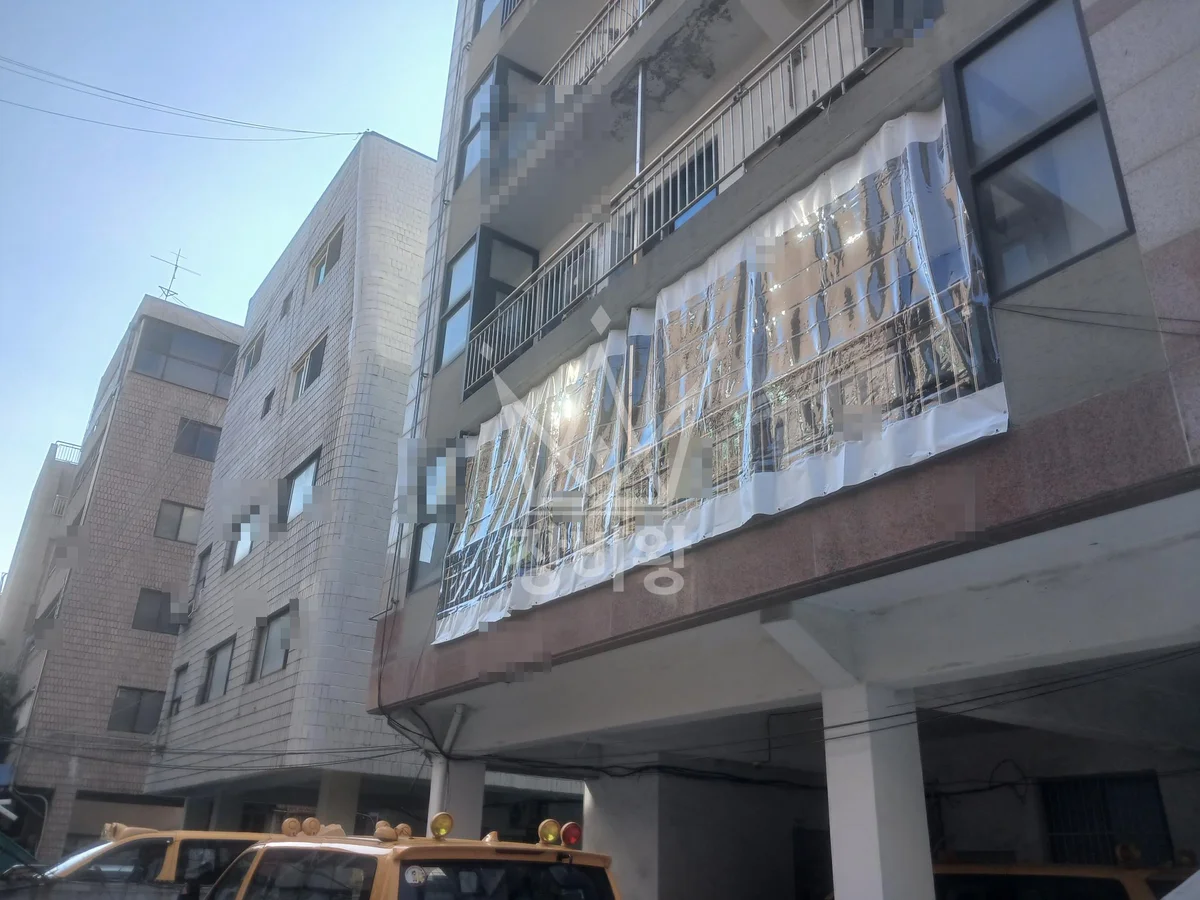 서울 강남구 개포동 1톤 스카이차 2층-비닐막설치 작업완료사진 1