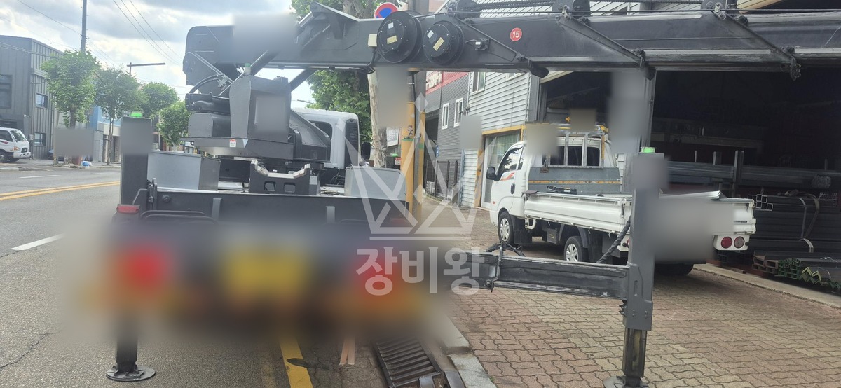 대전 동구 삼성동 3.5톤 스카이차 작업 현장 도착사진