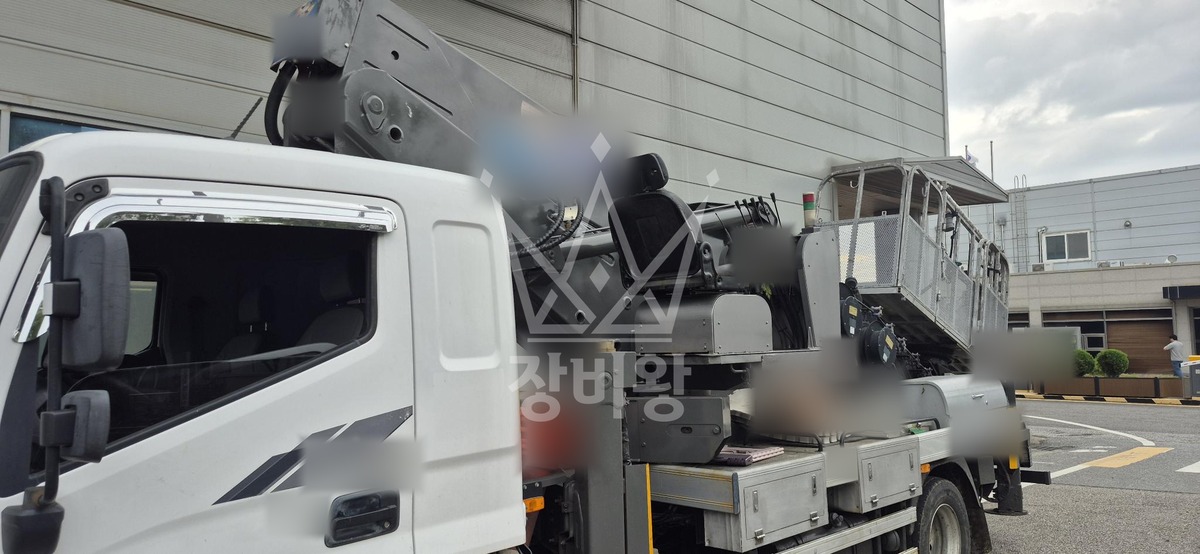 경기 평택시 포승읍 3.5톤 스카이차 카메라 취부 작업완료사진 1