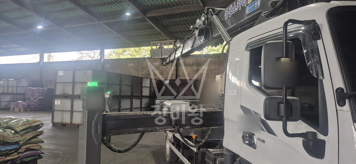 충남 논산시 성동면 3.5톤 스카이차 Cctv a/s 작업사진 1