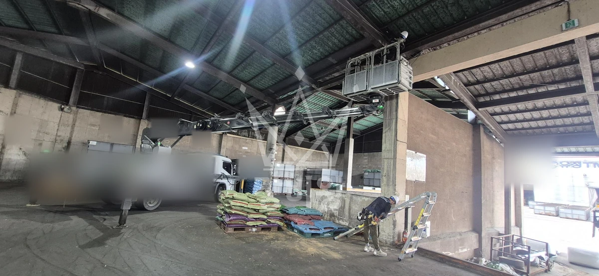 충남 논산시 성동면 3.5톤 스카이차 Cctv a/s 작업사진 3