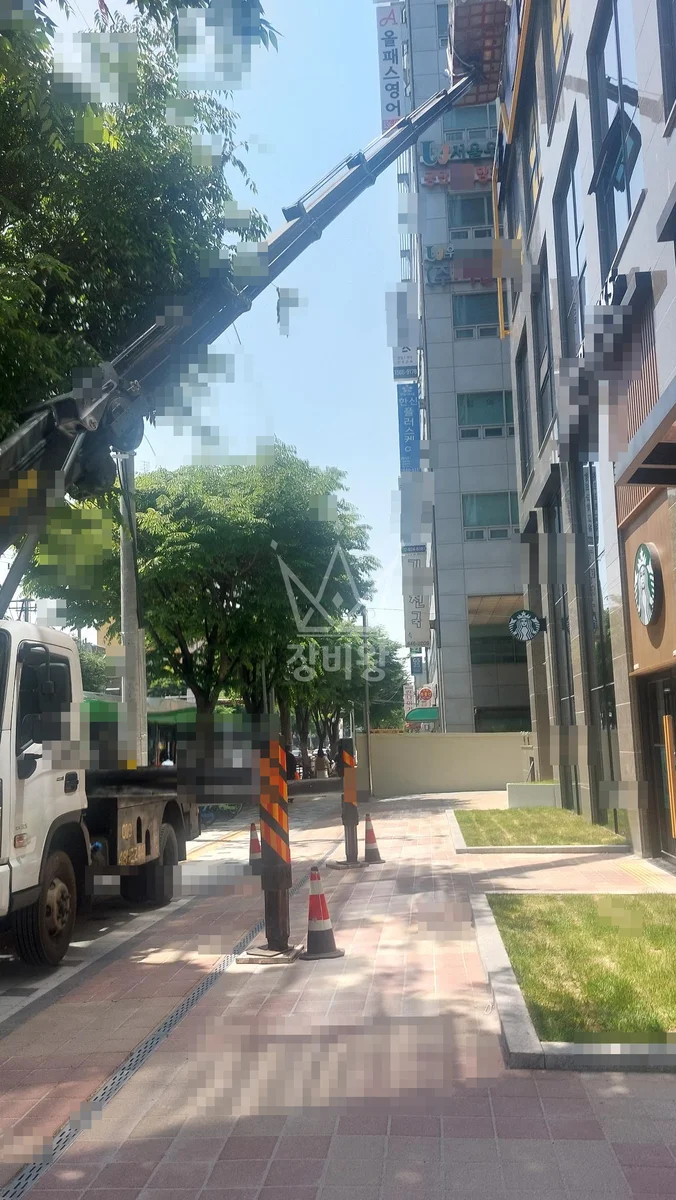 서울 영등포구 신길동 3.5톤 스카이차 간판 작업완료사진 1