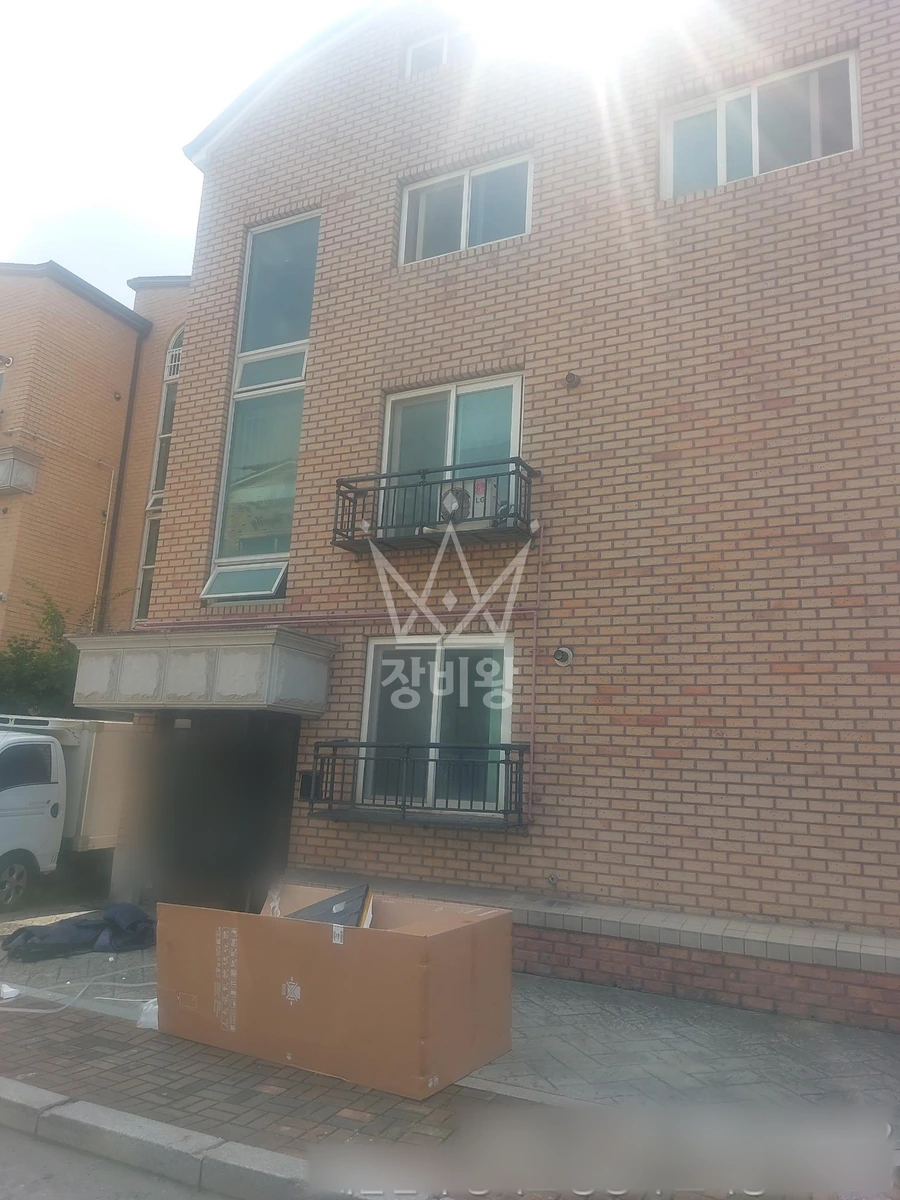 경기 광명시 소하동 3.5톤 스카이차 작업 현장 도착사진