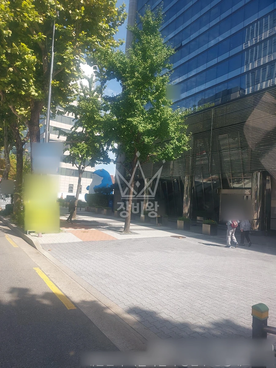 서울 강남구 청담동 3.5톤 스카이차 작업 현장 도착사진