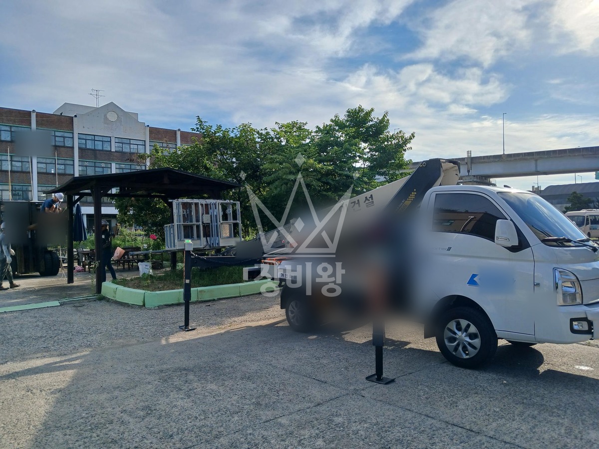 인천 계양구 서운동 1톤 스카이차 사진촬영 작업사진 2