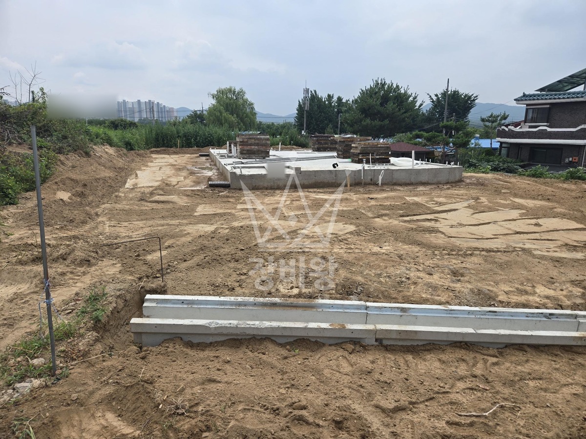 경기 화성시 효행구 매송면 포크레인(굴착기) 되메우기, 집수정 매설 작업완료사진 1