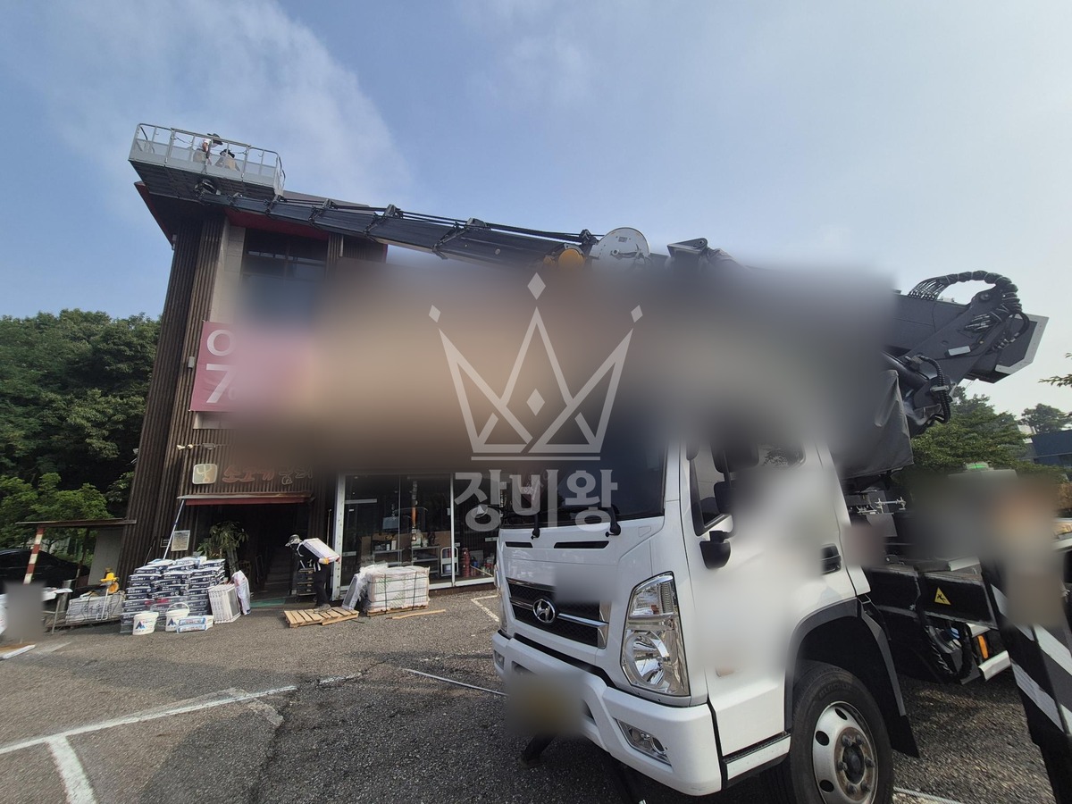 인천 검단구 마전동 3.5톤 스카이차 외부 도장작업 작업사진 2
