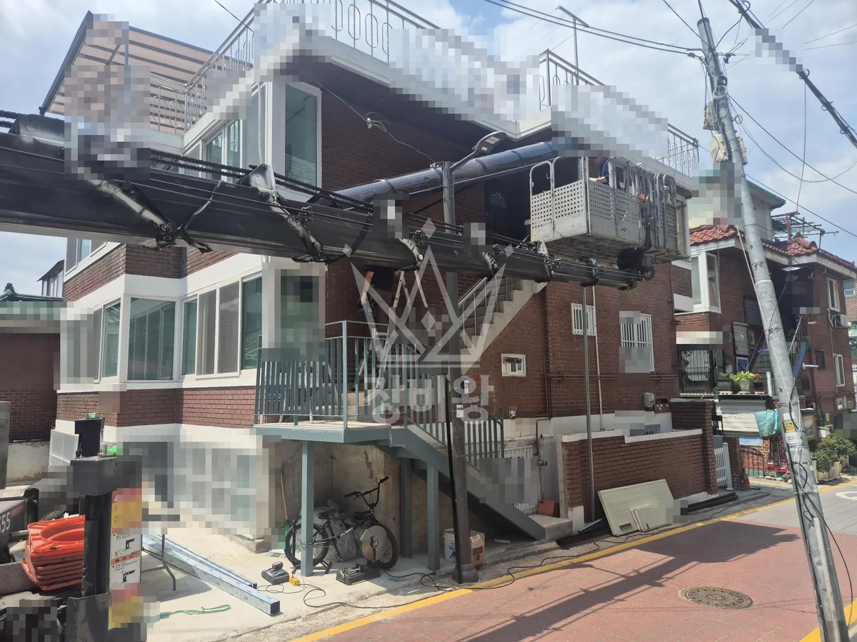 서울 강서구 공항동 3.5톤 스카이차 렉산 시공 작업사진 2