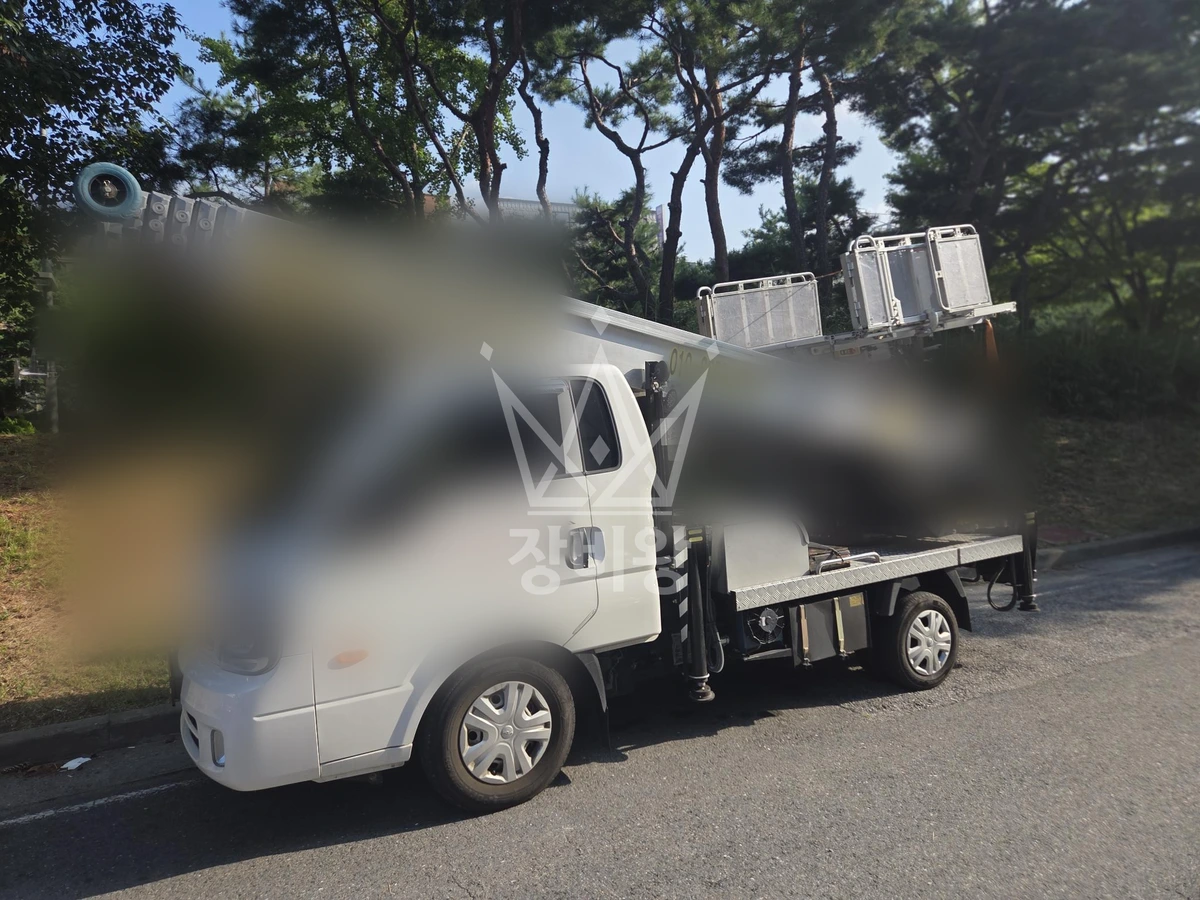 대전 대덕구 송촌동 1톤 사다리차 철거 작업완료사진 1