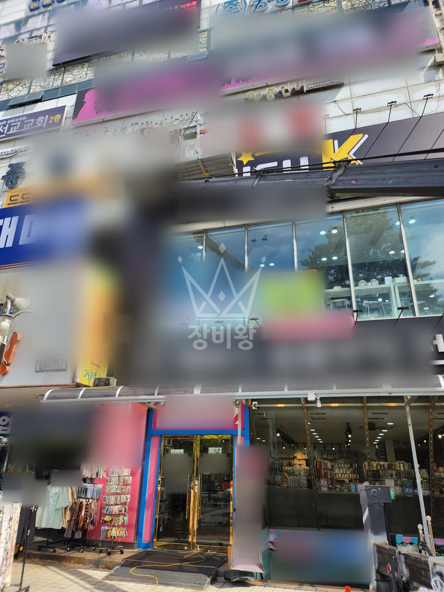 경기 안산시 단원구 고잔동 3.5톤 스카이차 2층높이 간판작업 작업사진 2