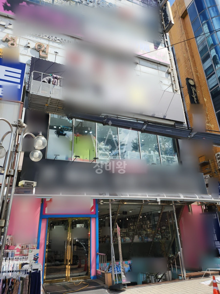 경기 안산시 단원구 고잔동 3.5톤 스카이차 2층높이 간판작업 작업사진 3