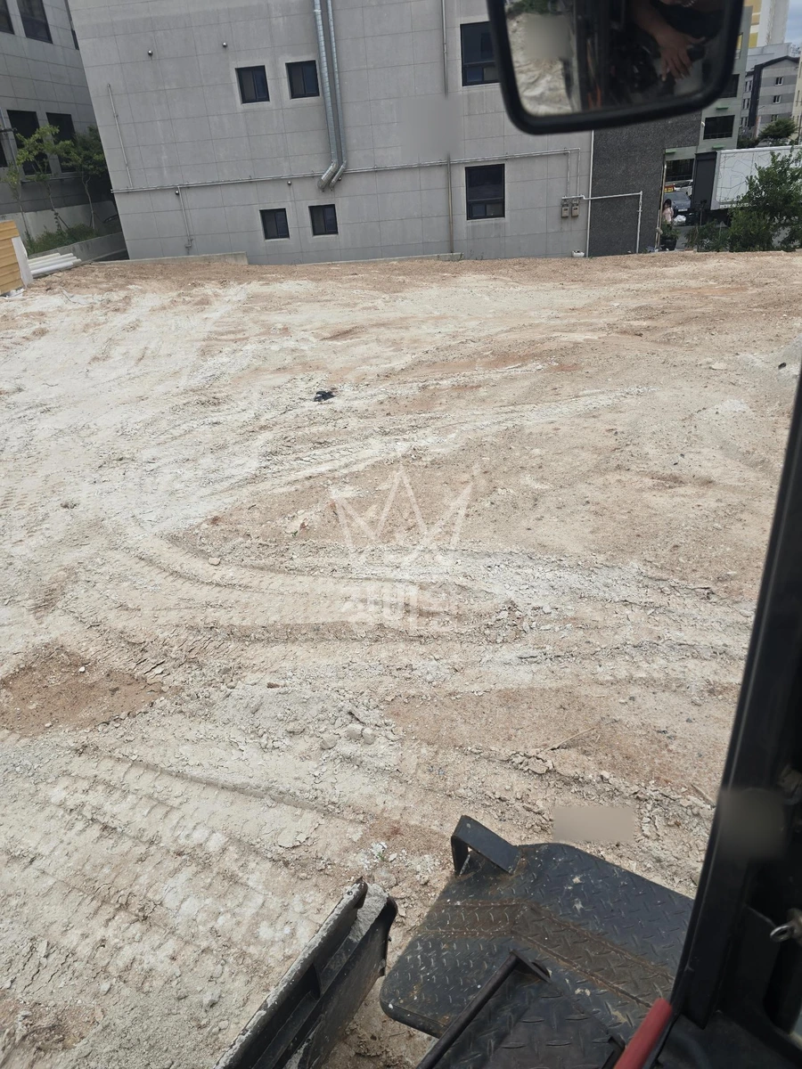 전남광주 광산구 흑석동 포크레인(굴착기) 되메우기 작업사진 3