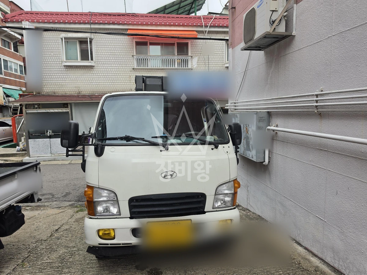 인천 남동구 간석동 2.5톤 스카이차 작업 현장 도착사진