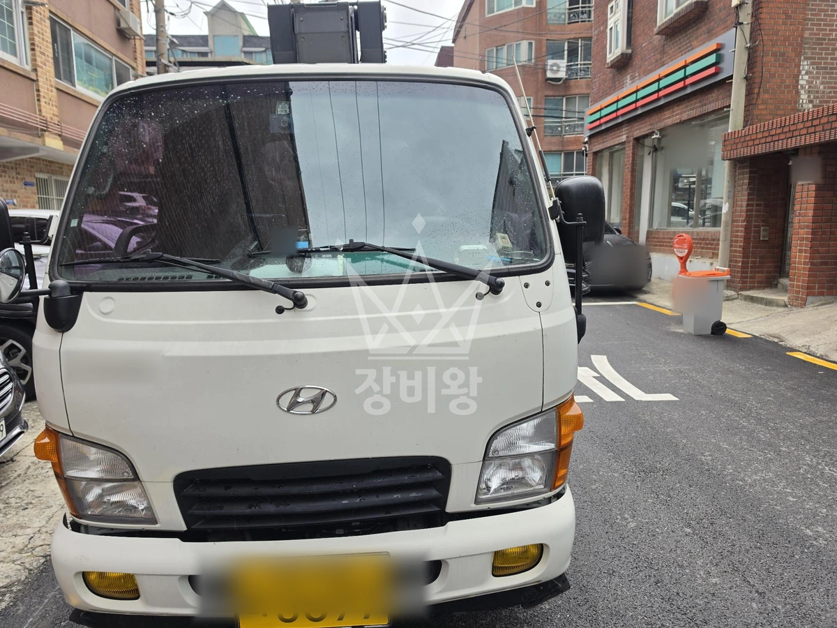 경기 수원시 팔달구 우만동 2.5톤 스카이차 작업 현장 도착사진