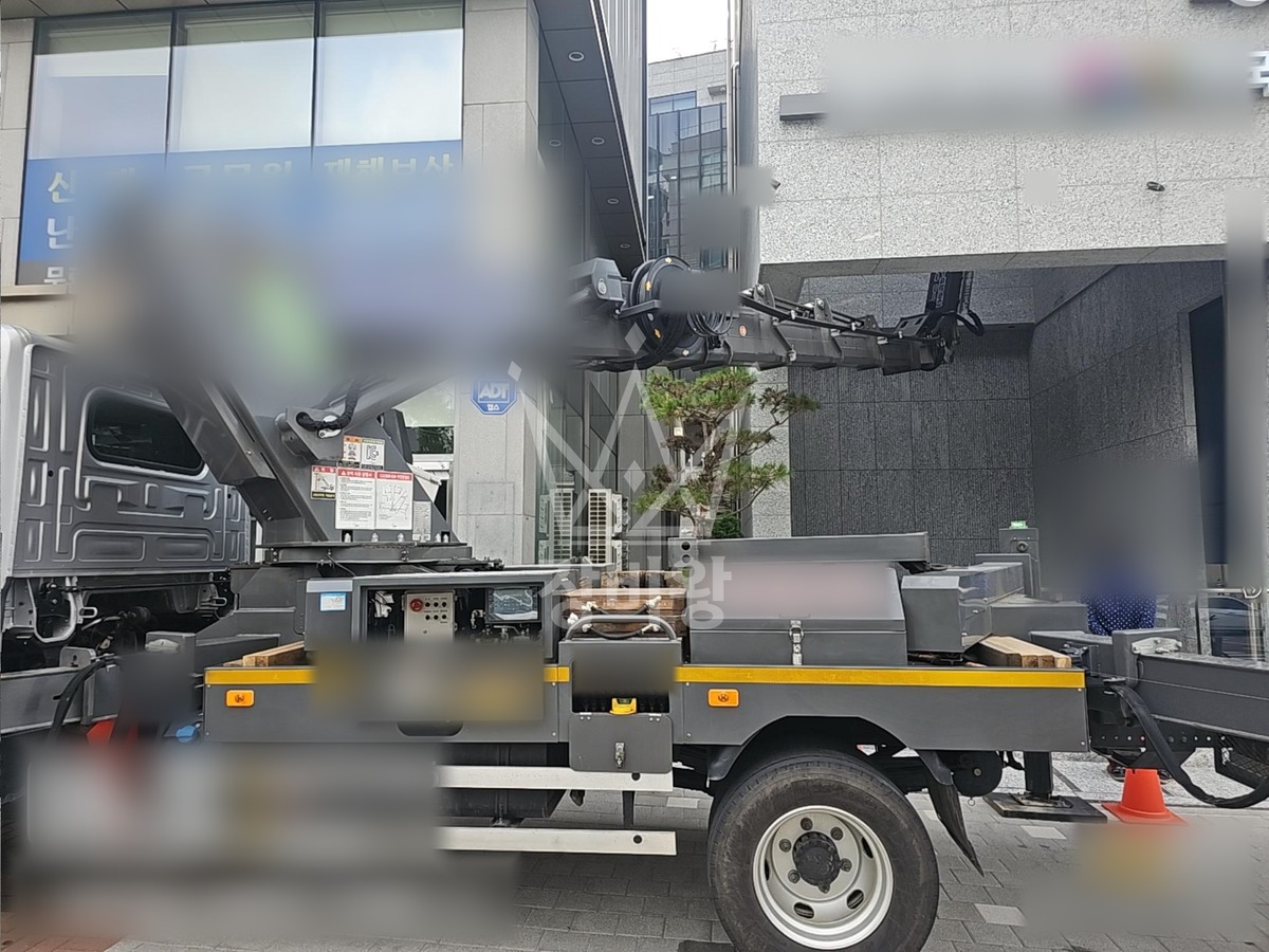서울 송파구 가락동 3.5톤굴절 스카이차 렉산 작업 작업사진 1