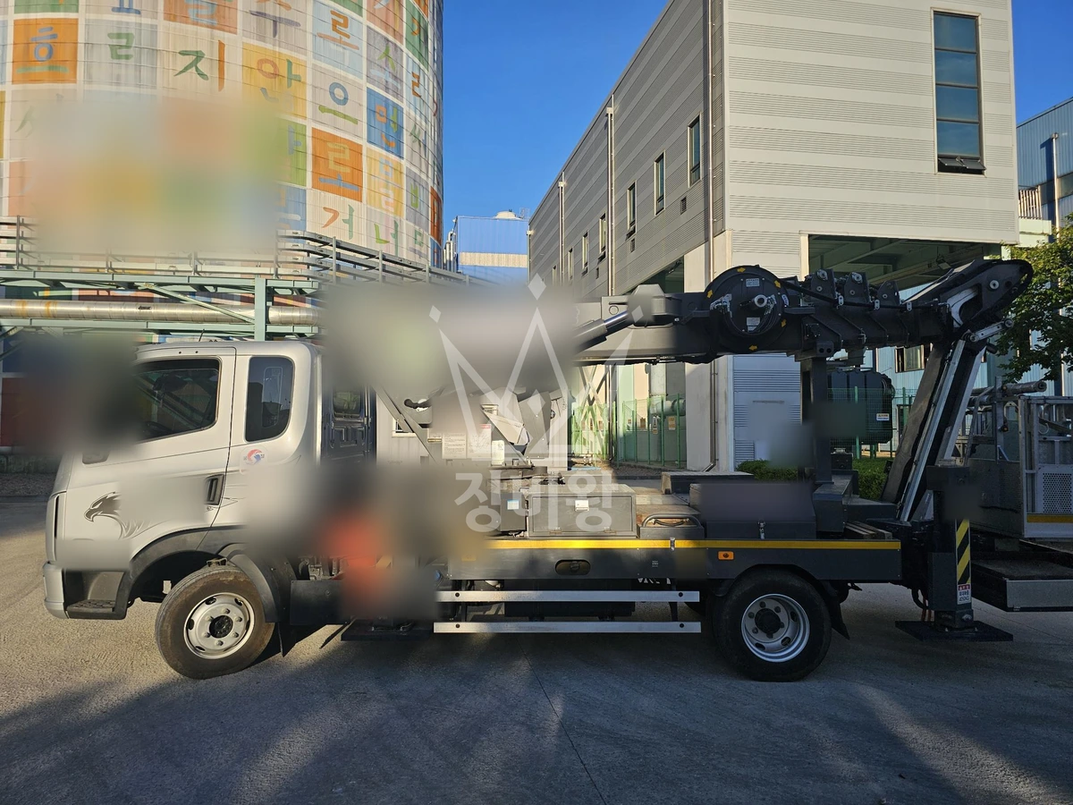 경기 안산시 단원구 초지동 3.5톤굴절 스카이차 작업 현장 도착사진