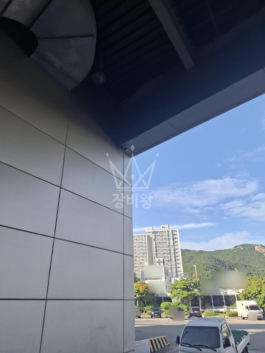 부산 해운대구 우동 3.5톤 스카이차 cctv 설치 작업완료사진 1