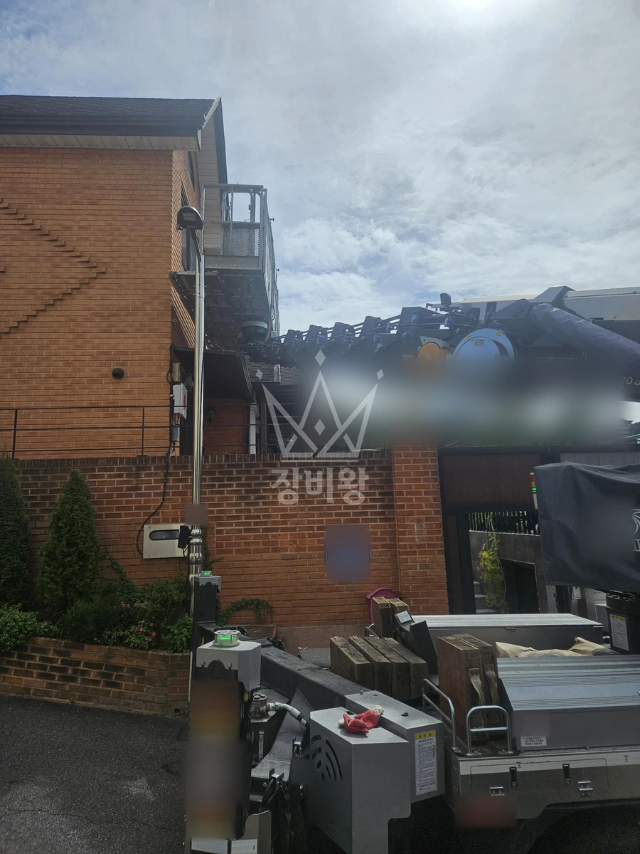 경기 성남시 분당구 이매동 3.5톤 스카이차 cctv 설치 작업사진 3