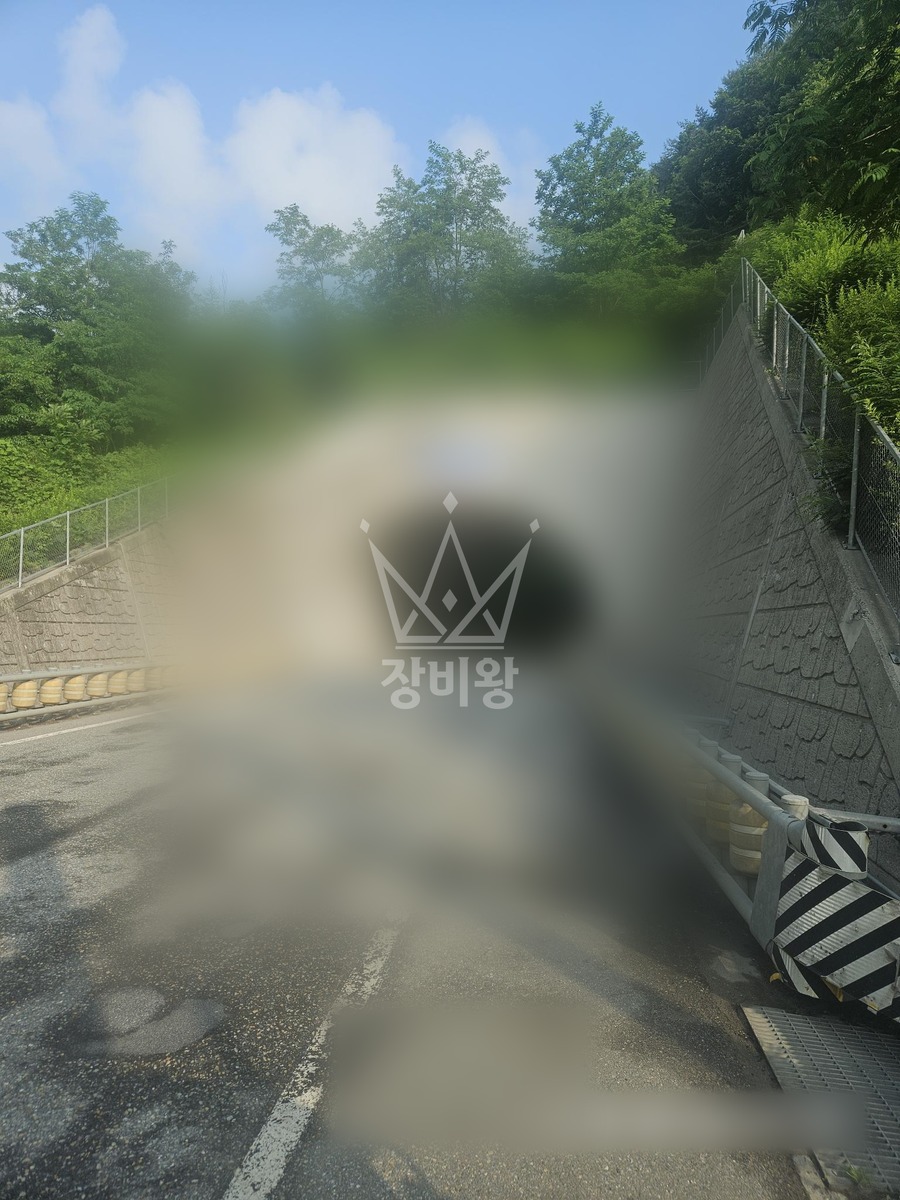 강원 평창군 미탄면 3.5톤 스카이차 작업 현장 도착사진