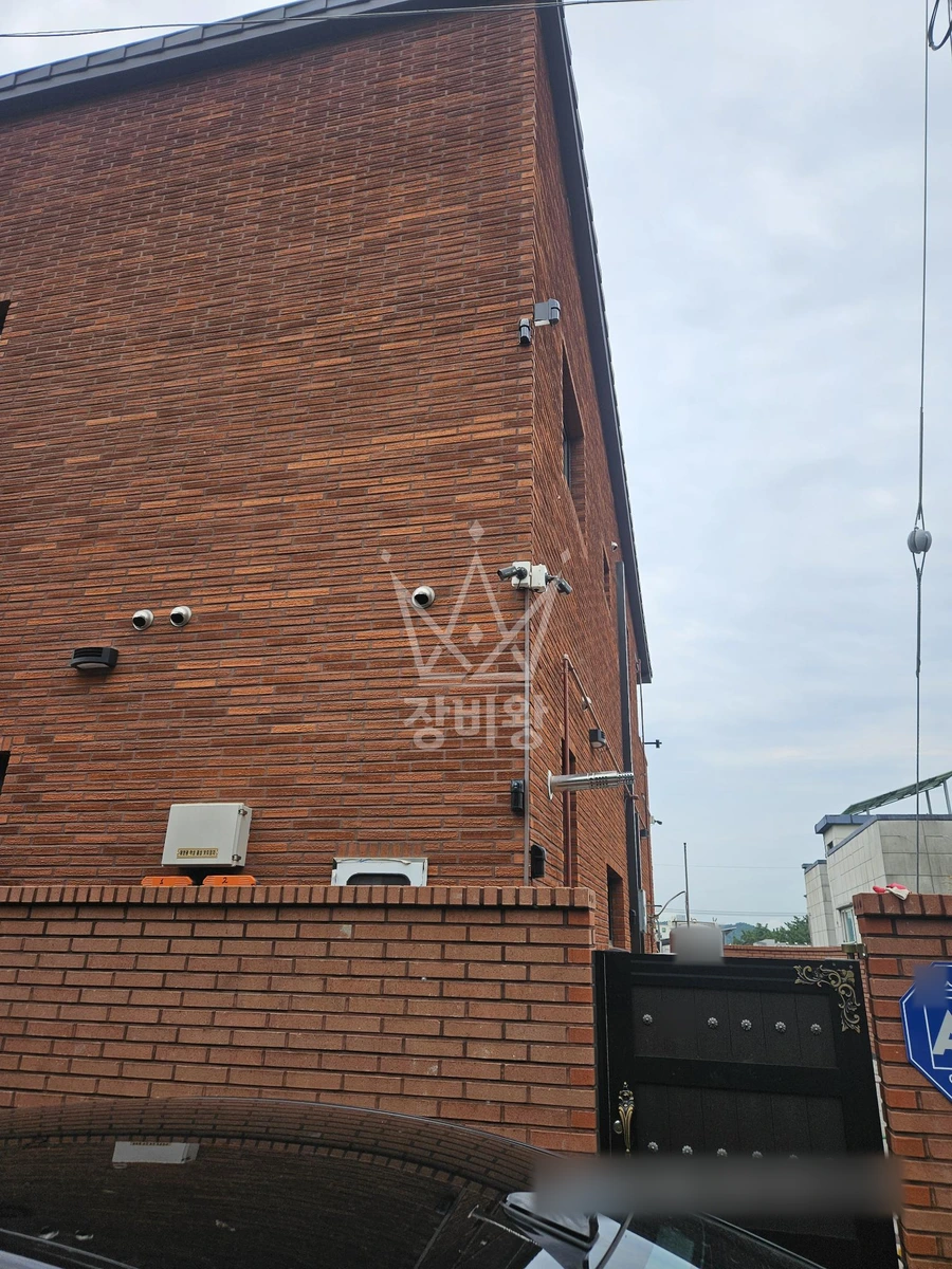 충북 제천시 청전동 3.5톤 스카이차 cctv 설치 작업완료사진 1