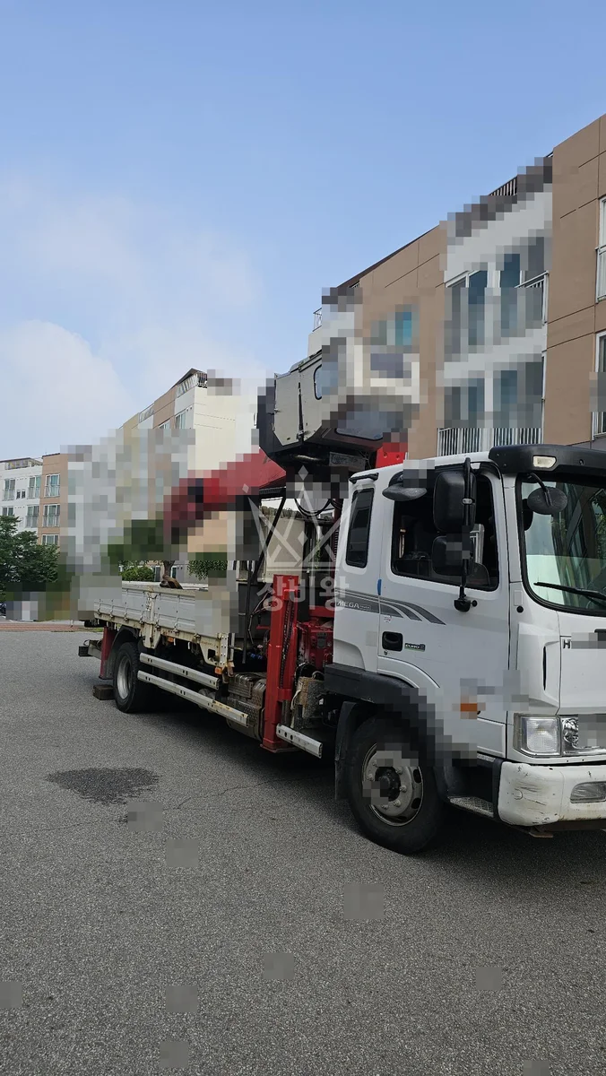 경기 수원시 권선구 5톤 크레인 자재인양 작업완료사진 1