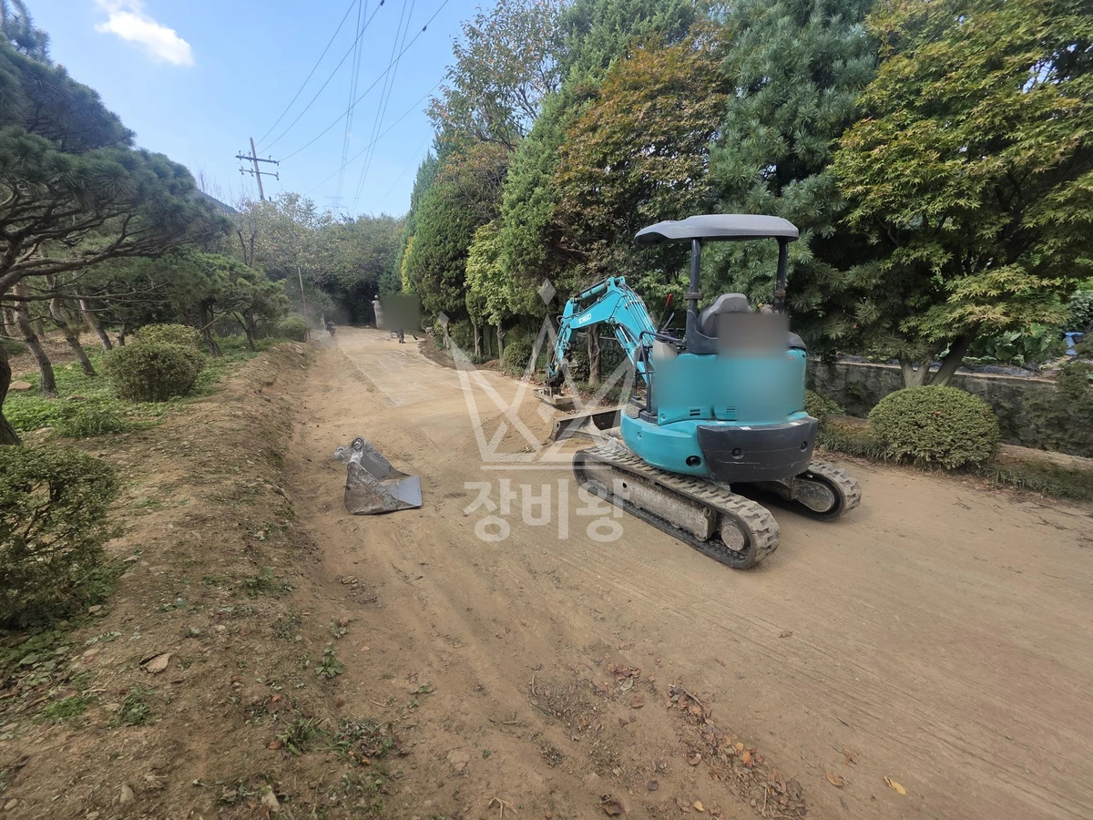 경기 군포시 속달동 포크레인(굴착기) 물청소/주변정리 작업완료사진 1