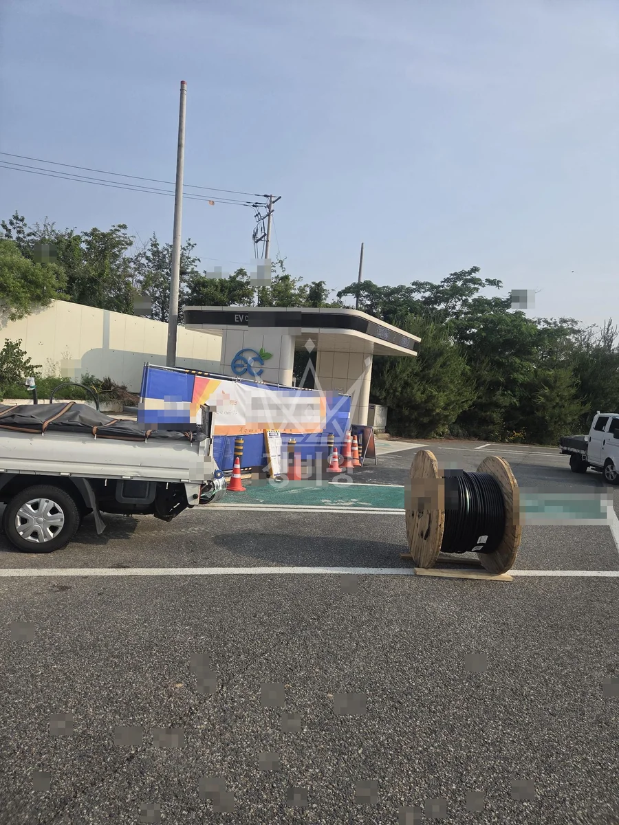 전북 완주군 이서면 포크레인(굴착기) 작업 현장 도착사진