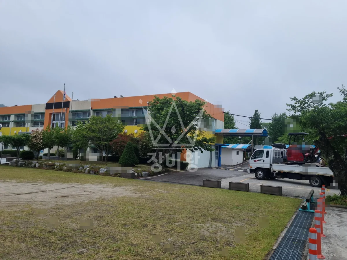 전남 곡성군 오산면 포크레인(굴착기) 작업 현장 도착사진