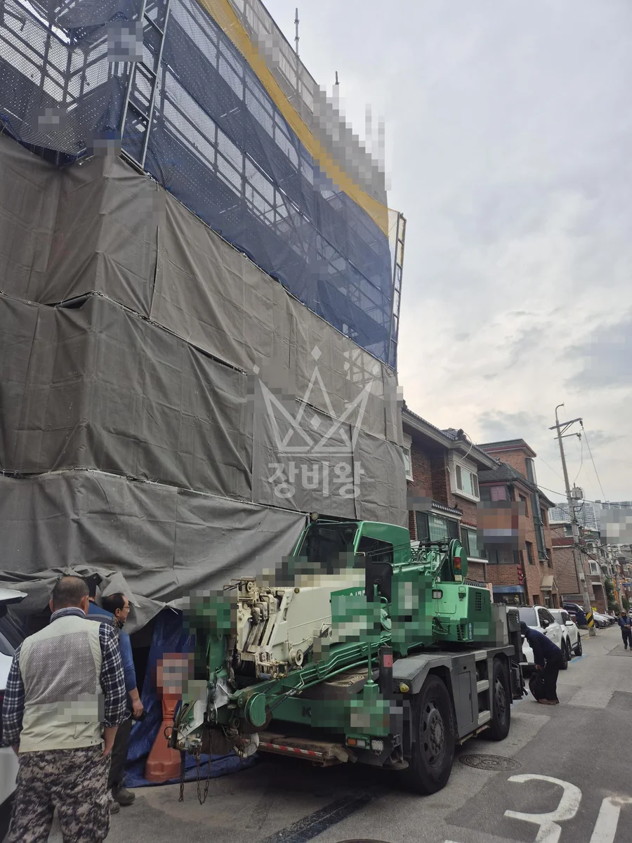서울 성북구 삼선동5가 13톤 크레인 작업 현장 도착사진