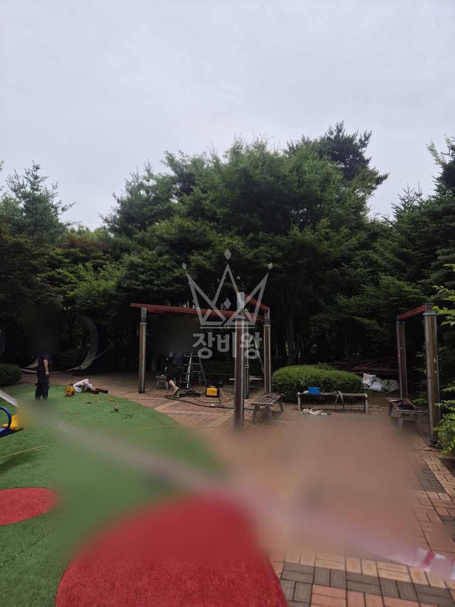 경기 김포시 장기동 13톤 크레인 중량물 안착 작업사진 1