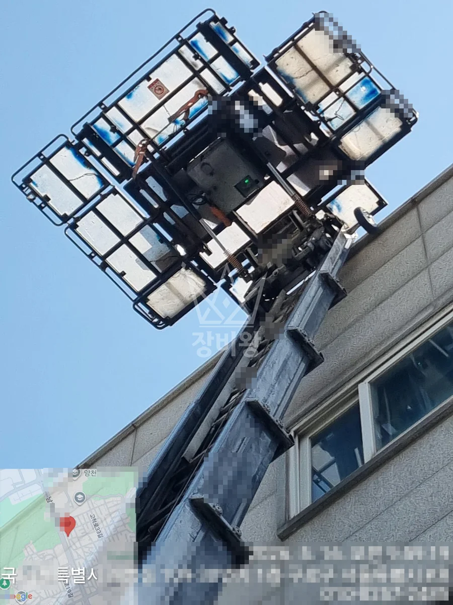 서울 구로구 개봉동 1톤 사다리차 자재양중/폐기물하차(2번오르락내리락) 작업완료사진 1