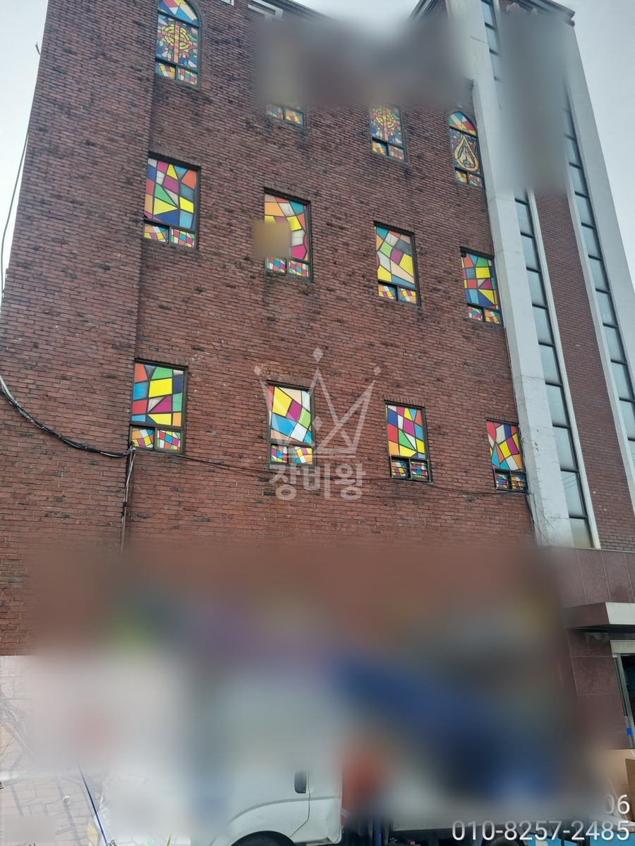 서울 구로구 가리봉동 1톤 사다리차 에어컨실외기 작업완료사진 1