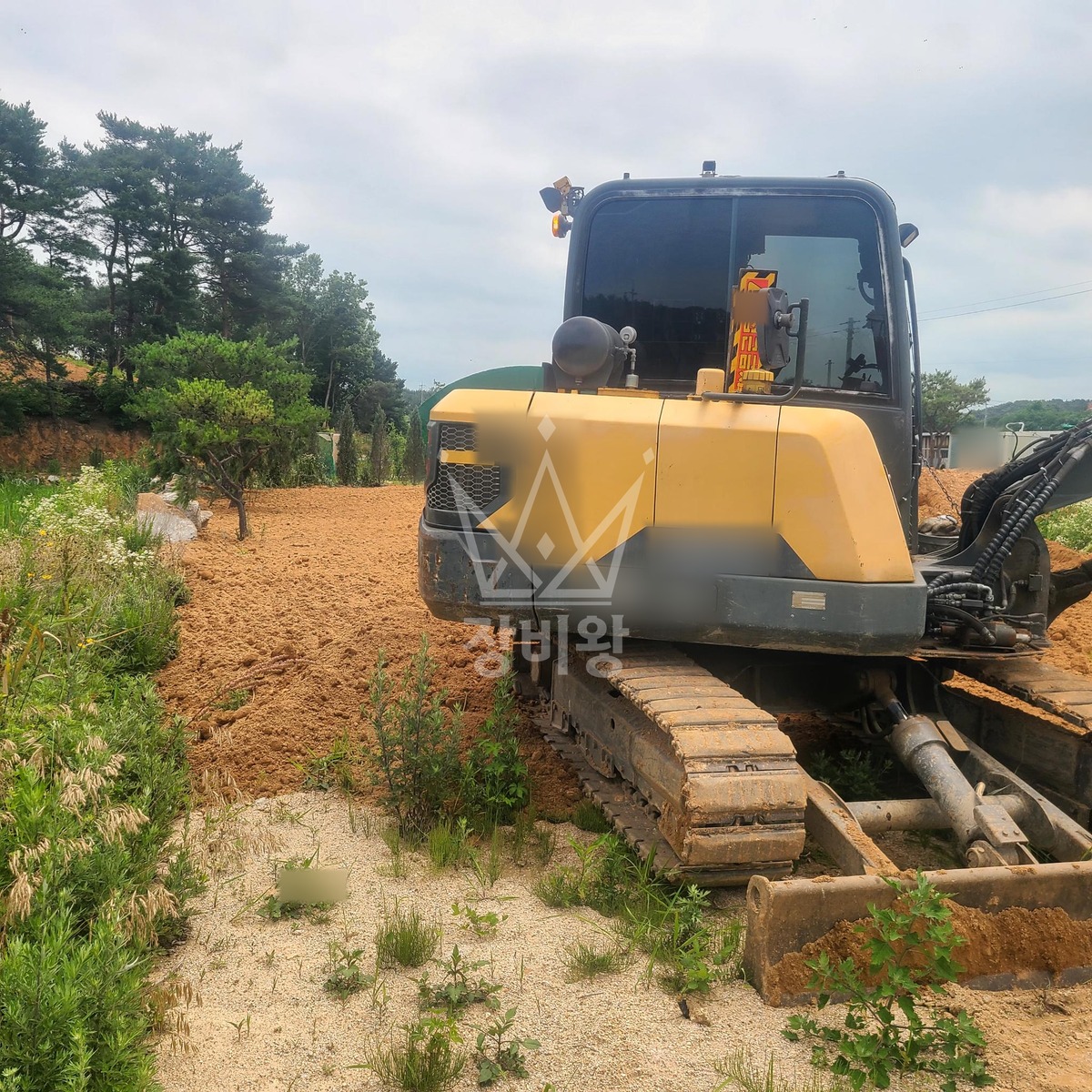 충남 당진시 석문면 포크레인(굴착기) 평탄 작업 작업사진 1