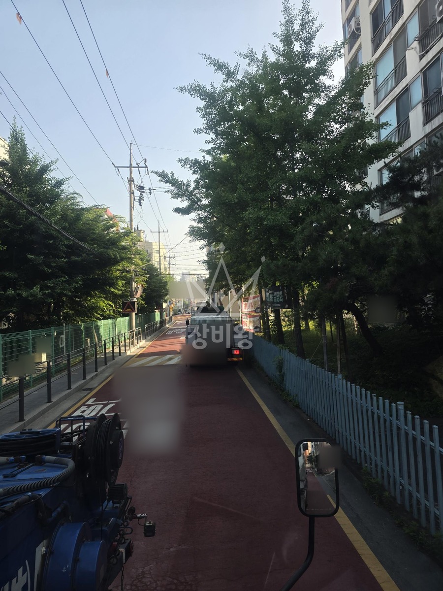 서울 서초구 방배동 16톤 크레인 작업 현장 도착사진