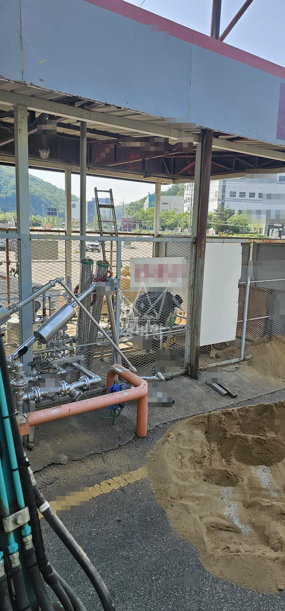경기 광주시 곤지암읍 포크레인(굴착기) 모레 운반/나라시 작업사진 1