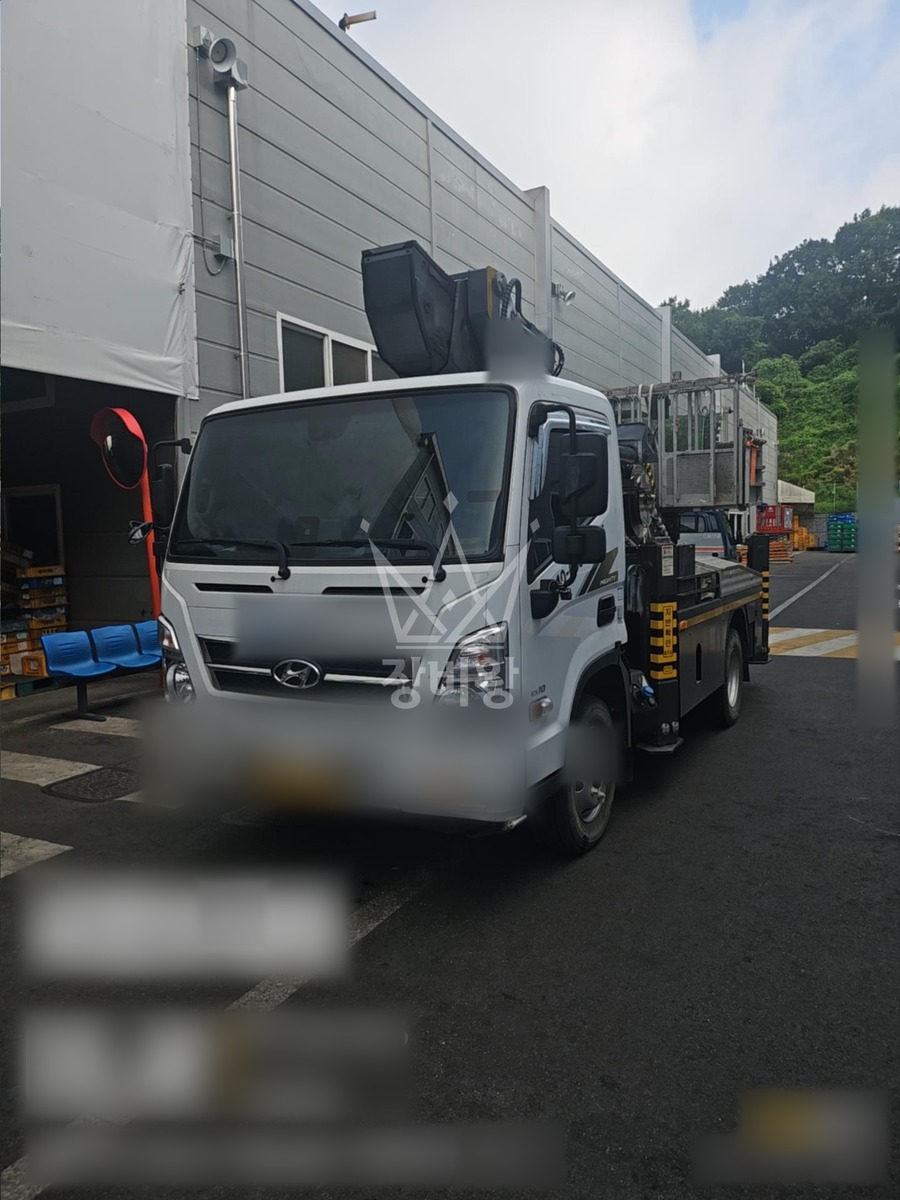 경기 화성시 만세구 향남읍 3.5톤 스카이차 작업 현장 도착사진