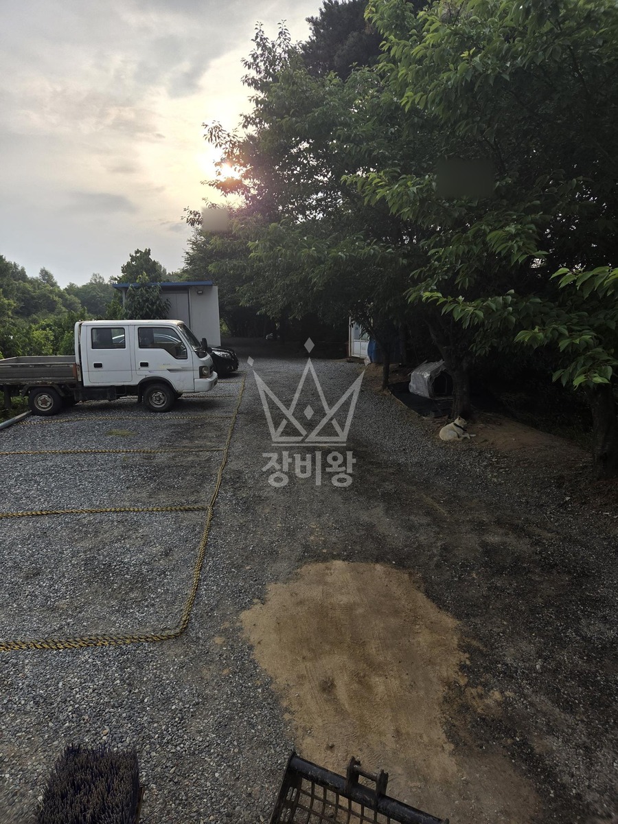 충남 논산시 부적면 포크레인(굴착기) 작업 현장 도착사진