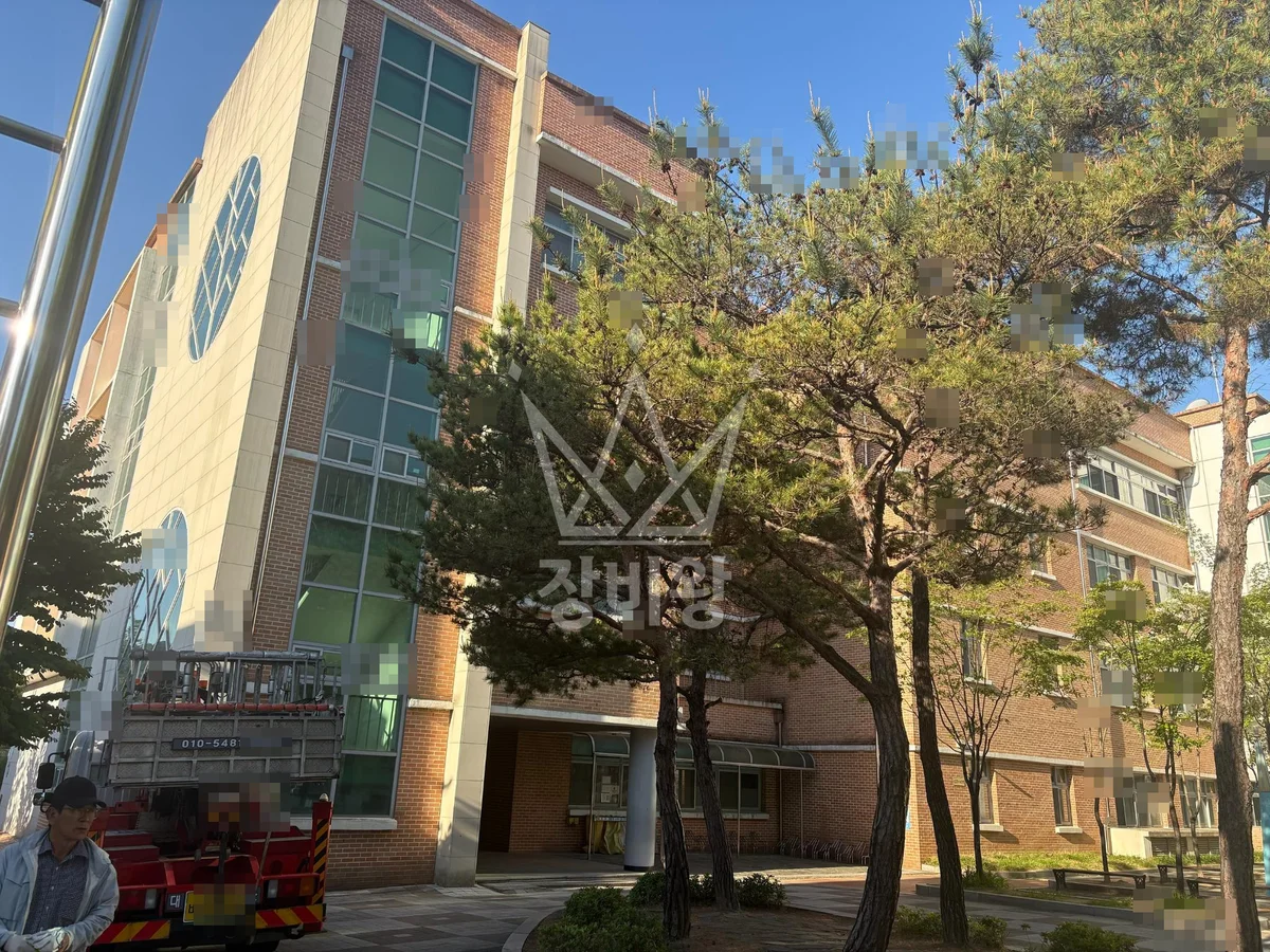 대전 유성구 원신흥동 3.5톤 스카이차 작업 현장 도착사진
