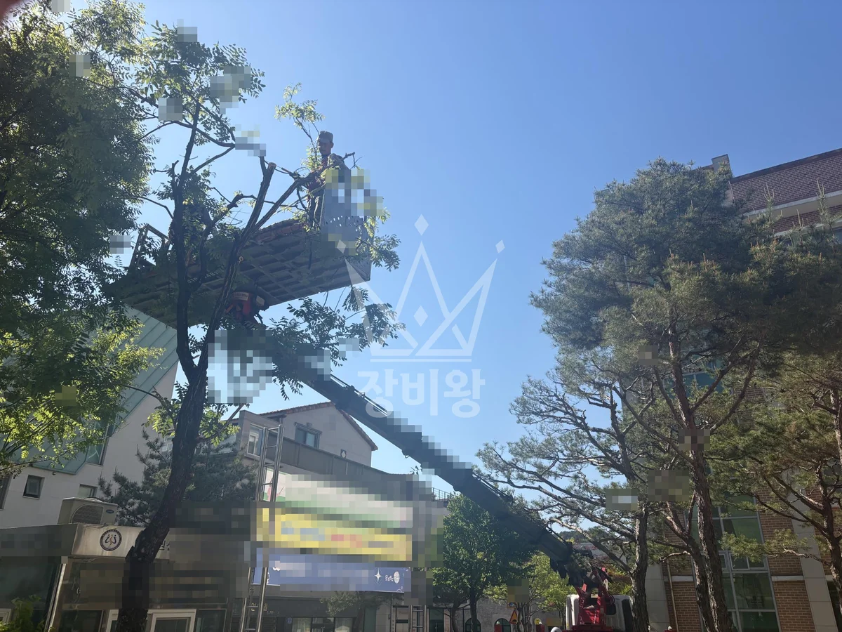 대전 유성구 원신흥동 3.5톤 스카이차 전지 작업사진 3