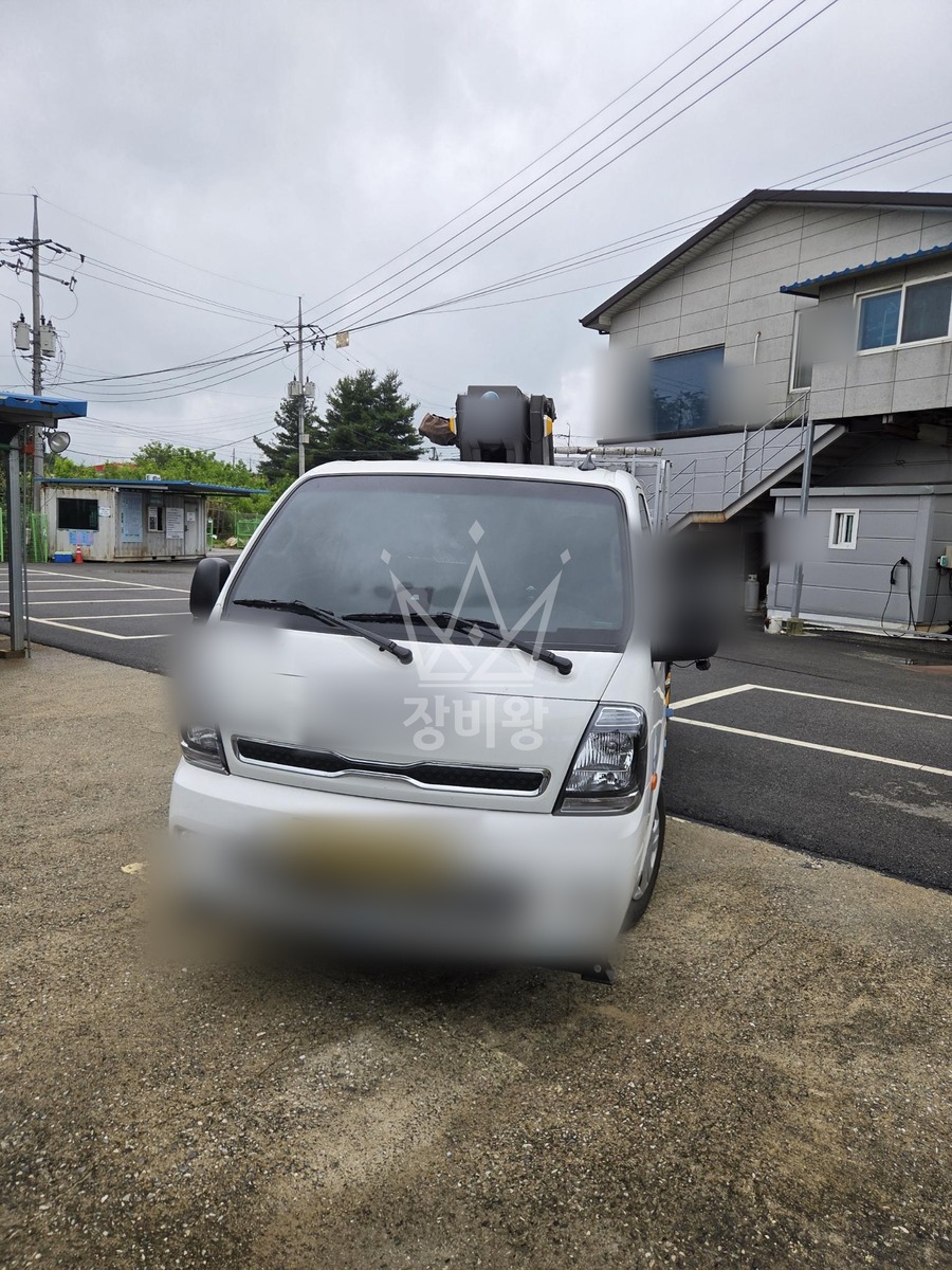 충남 논산시 연무읍 3.5톤 스카이차 작업 현장 도착사진