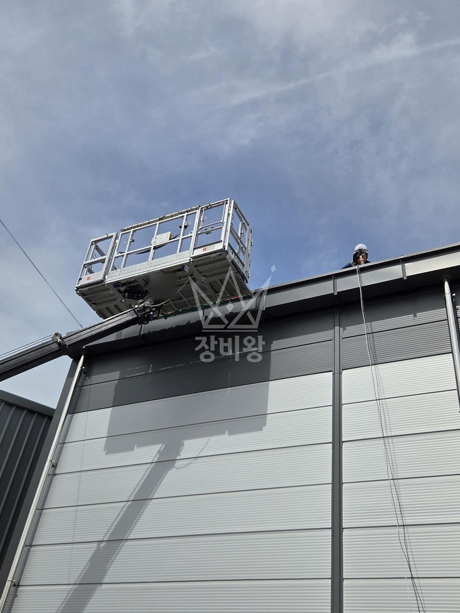 충북 음성군 삼성면 3.5톤 스카이차 cctv 설치 작업사진 1