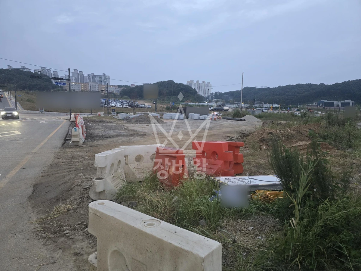 인천 검단구 마전동 포크레인(굴착기) 작업 현장 도착사진