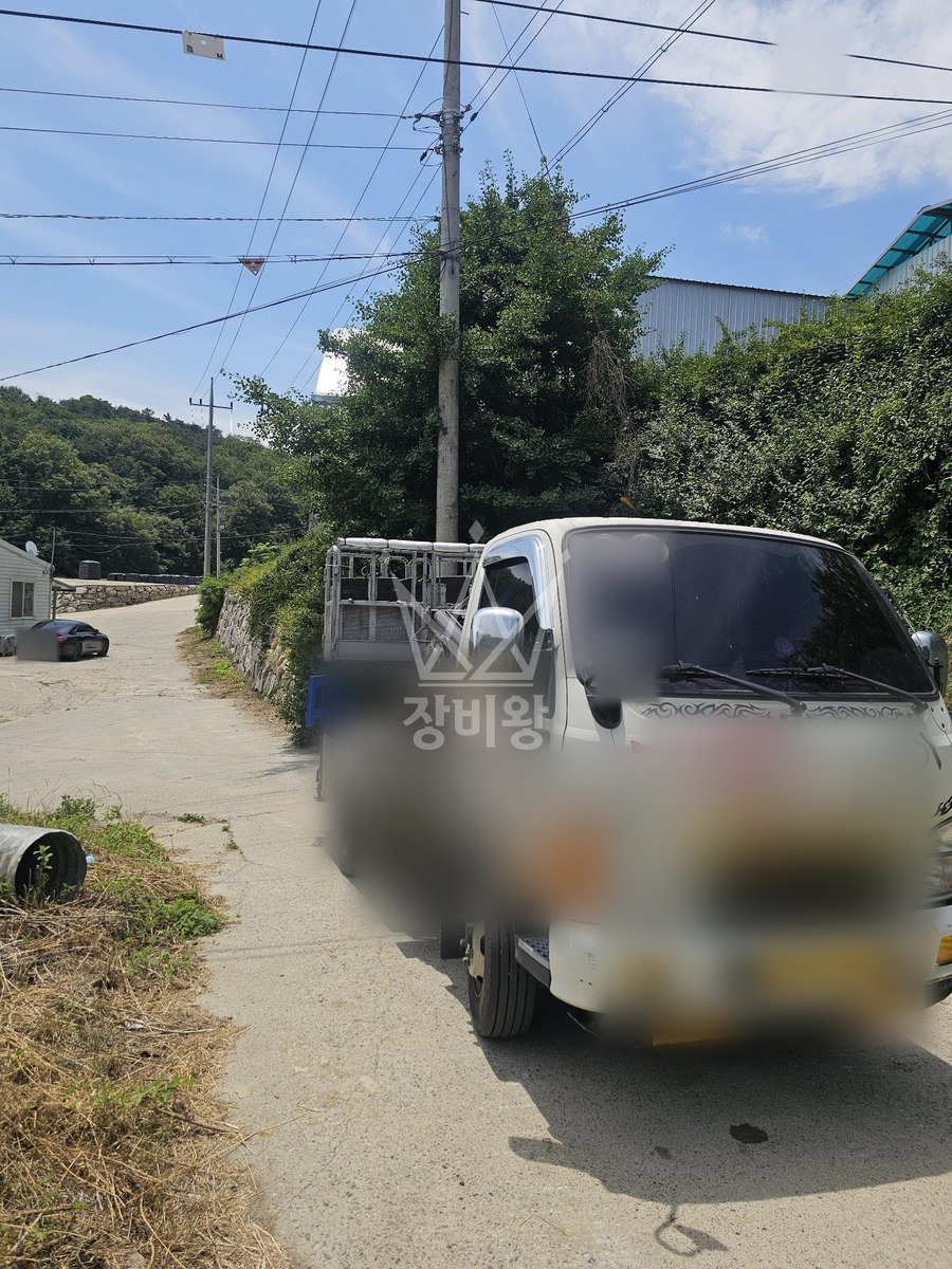 경북 김천시 어모면 2.5톤 스카이차 작업 현장 도착사진