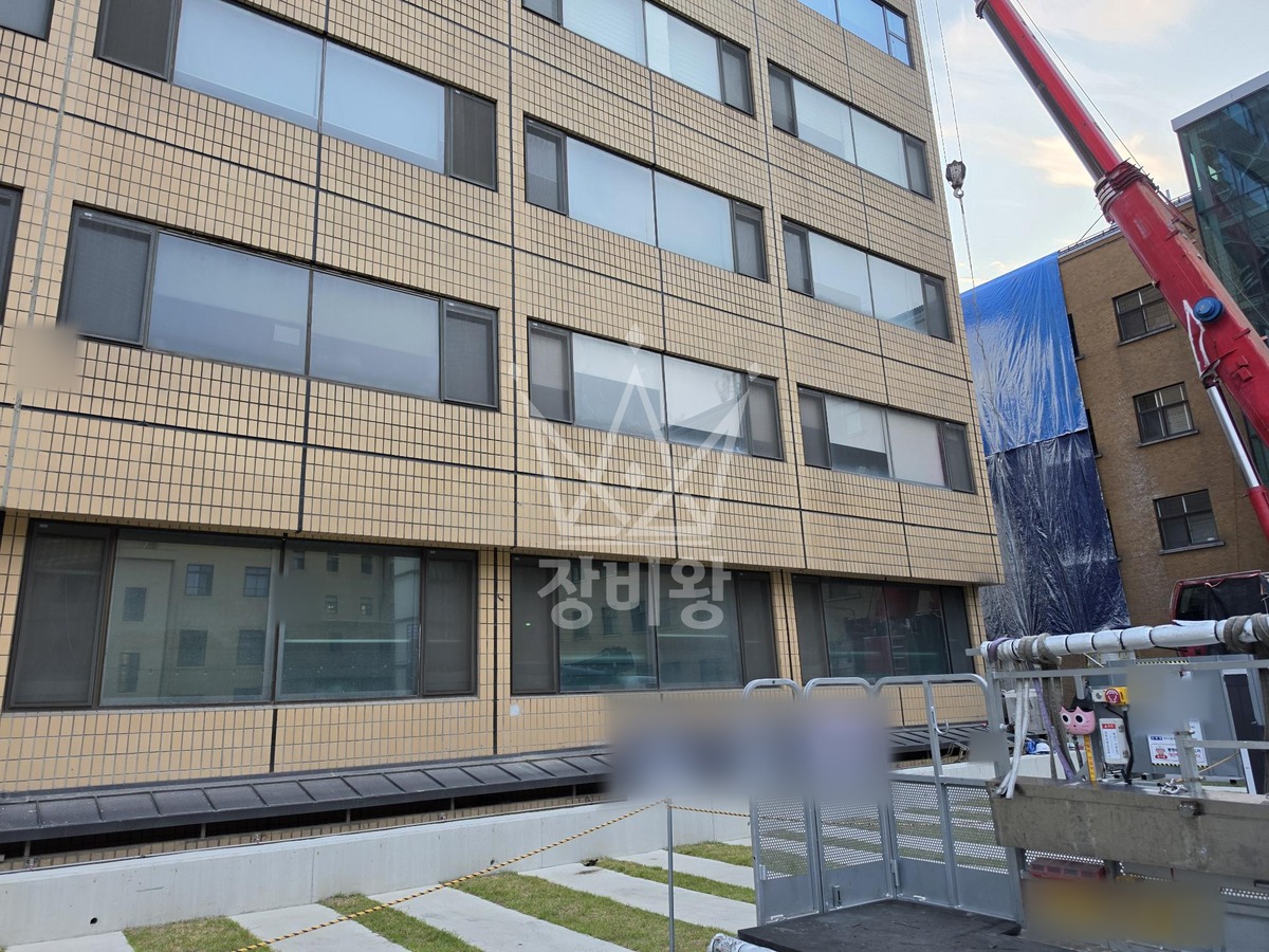 충북 청주시 상당구 3.5톤 스카이차 작업 현장 도착사진